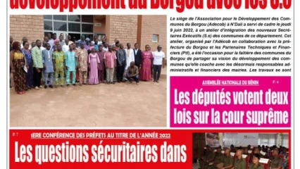 UNE DU VENDREDI 10 JUIN 2022