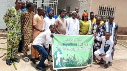 PARAKOU/SOUS L&rsquo;ARC-EN-CIEL : Le parti Br arrache des branches du baobab