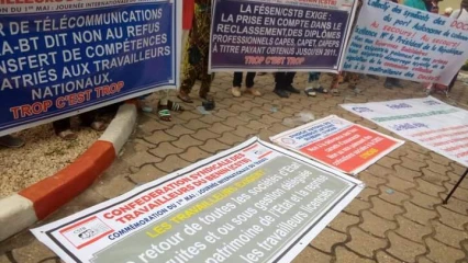 MARCHE DES TRAVAILLEURS À COTONOU : Malgré les gazs lacrymogènes, Kassa Mampo et les siens ne reculent pas