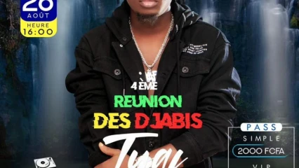 4ÈME RÉUNION DES DJABIS : Tyaf  en concert le 26 août à Natitingou
