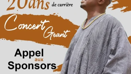 20 ans de carrière du phénomène du septentrion: devenez sponsor du géant concert de l&rsquo;artiste Kalamoulaï 