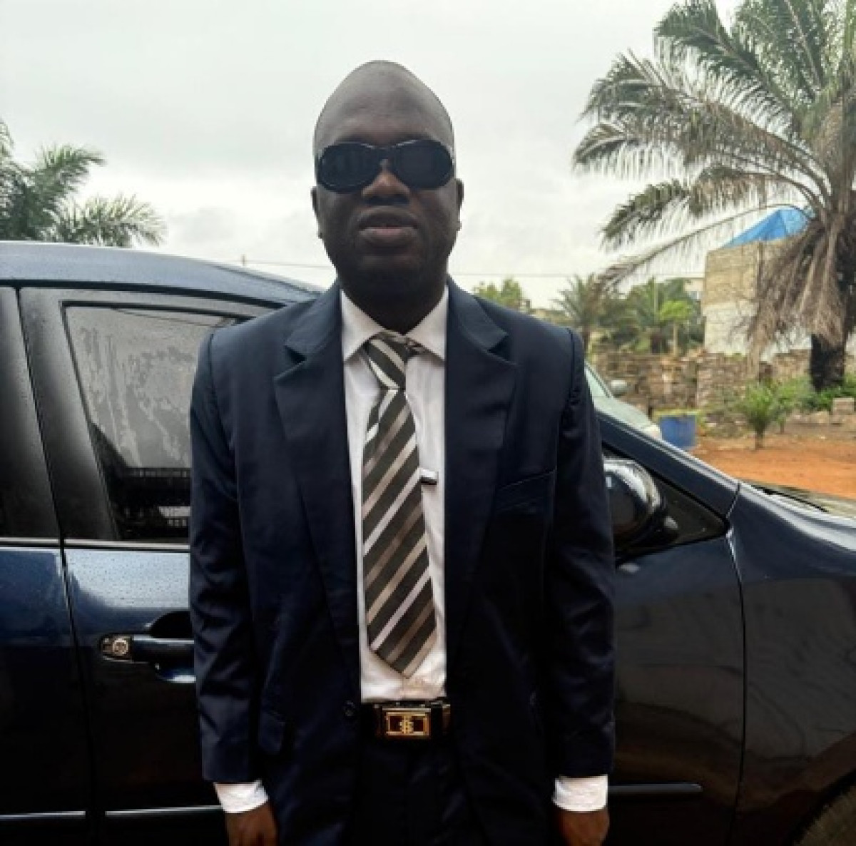 Inédit dans l'enseignement supérieur au Bénin: non-voyant, Dr Bio Bienvenu Boni devient enseignant d’université