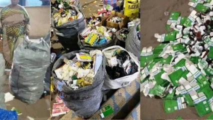 MARCHÉ DANTOKPA : La police met la main sur une cargaison de faux médicaments