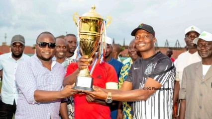 JIJ 2022/À TRAVERS UN TOURNOI DE FOOTBALL, Kadiri Gandé fait des chasseurs et Zémidjans, des ambassadeurs de la paix