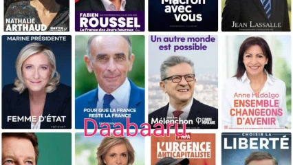 PRÉSIDENTIELLE EN FRANCE :  La campagne électorale officiellement lancée  . Voici les 12 candidats en lice et leurs slogans