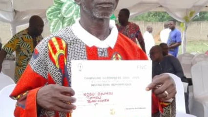 Avec une production de plus de 276 tonnes: Tamou Kogui Gounou, meilleur cotonculteur du Bénin