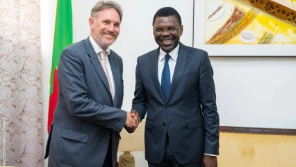 Diplomatie parlementaire: Djogbénou reçoit l’Ambassadeur des Pays-Bas