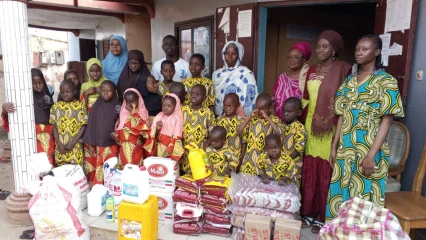 PARAKOU/A L&rsquo;OCCASION DE LEUR ANNIVERSAIRE : Jihane Babio Ali et Axelle Ouinsou en bonnes samaritaines à l&rsquo;orphelinat Sabouyo