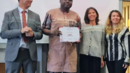 CONSTRUCTION DU COMPLEXE DE TRANSPORT TERRESTRE DE BANIKOARA : Sarako Tamou présente le projet aux investisseurs français