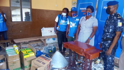 DON DE VIVRES, DE MOULIN A MAÏS ET AUTRES A LA PRISON CIVILE DE PORTO-NOVO : La Fondation Moov Africa fait du social son credo