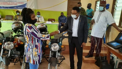 COUVERTURE UNIVERSELLE EN SANTÉ A ZÈ : Les membres des observatoires dotés de moyens roulants