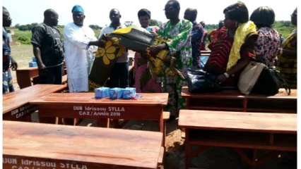 EDUCATION A PARAKOU : Le Ca Sylla Adamou vole au secours des écoles du 2è arrondissement