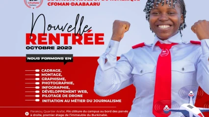 NOUVELLE RENTRÉE AU CENTRE DE FORMATION AUX MÉTIERS DE L&rsquo;AUDIOVISUEL ET DU NUMÉRIQUE : Dites adieu au chômage après 12 mois de pratique  . Les inscriptions ouvertes dès maintenant