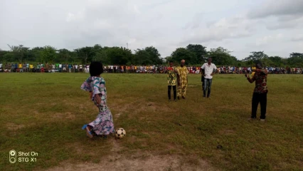 GRANDE FINALE DU TOURNOI DE SOLIDARITÉ A N’DALI : Pari gagné pour Marguerite Sinagnissiré  . Baobab Fc de Boko sacré champion