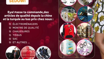 PARAKOU/AVEC L’ÉTABLISSEMENT SEDOWI : Achetez vos articles à moindre coût 