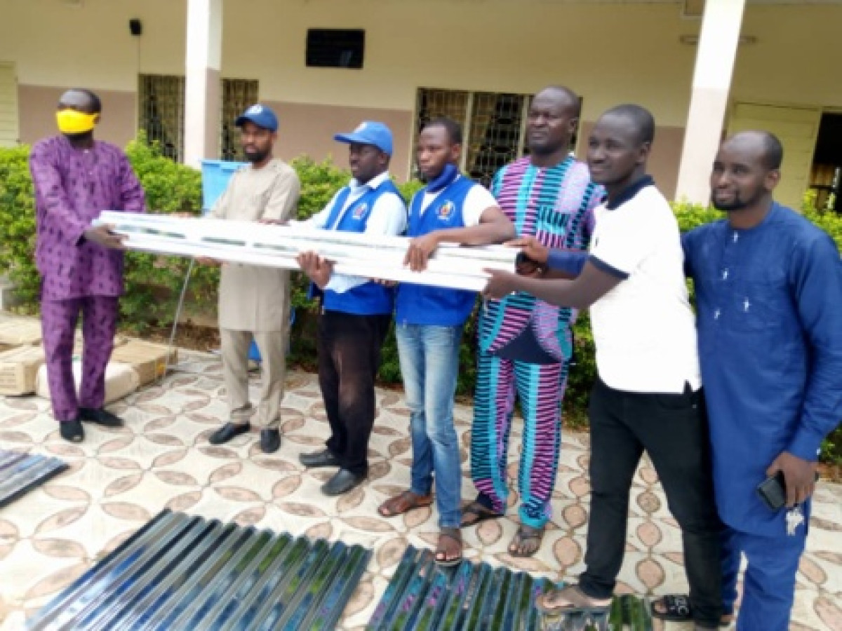 GOGOUNOU/SUITE AUX DEGATS CAUSES PAR LA TORNADE A L&rsquo;EPP WARA ET BADOU : L&rsquo;Anpc apporte son soutien aux sinistrés