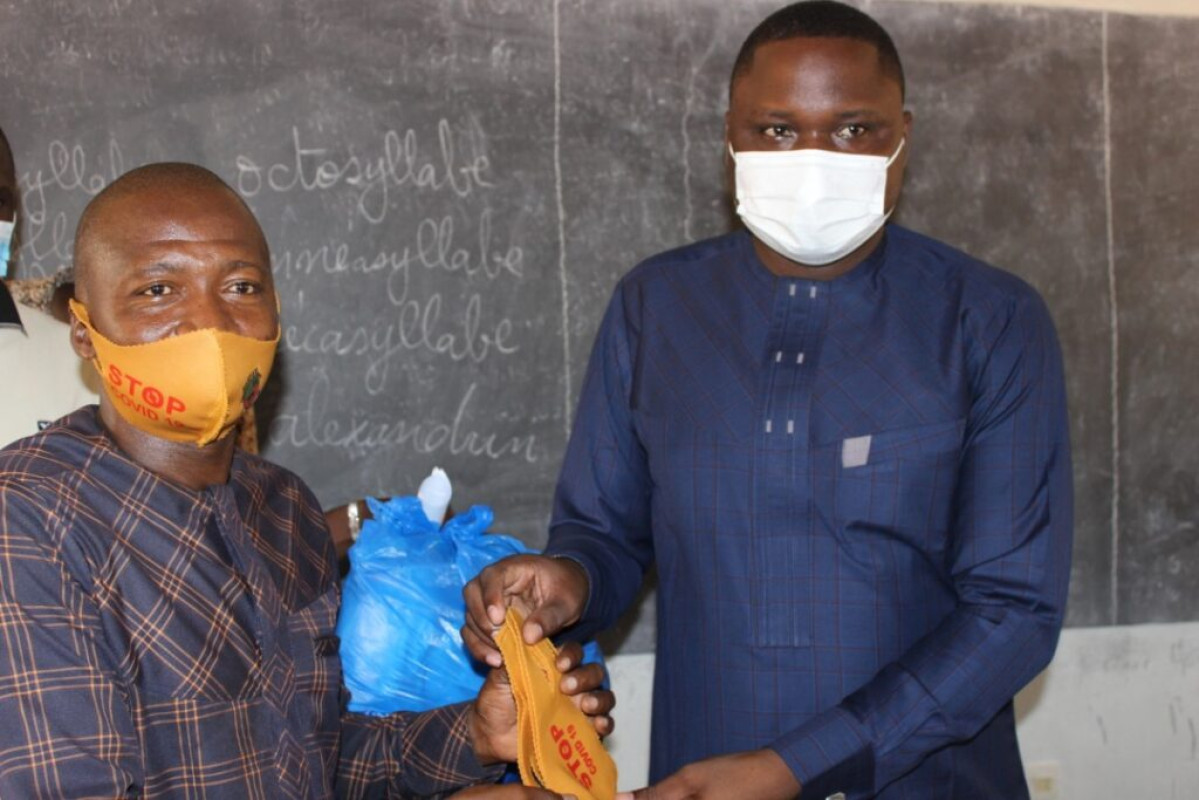 PREVENTION DU CORONAVIRUS DANS LES CENTRES DE COMPOSITION À BANIKOARA : La mairie distribue plus de 3 000  masques aux candidats