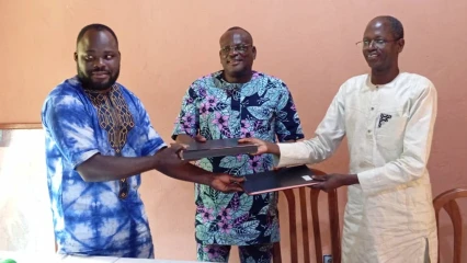 SERVICE DE SUIVI-ÉVALUATION, REDEVABILITÉ ET APPRENTISSAGE DE L&rsquo;ADÉCOB :  Moussa Garadima cède son fauteuil à John Bah-Sato 