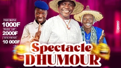 Spectacle d'humour à Nikki: Sergent Komgui, Bossopibou et Yayo sur scène le 30 août