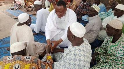 DÉCÈS DU ROI DE TOUROU : Le prophète Lucien Kinninnon présente ses condoléances à la famille éplorée