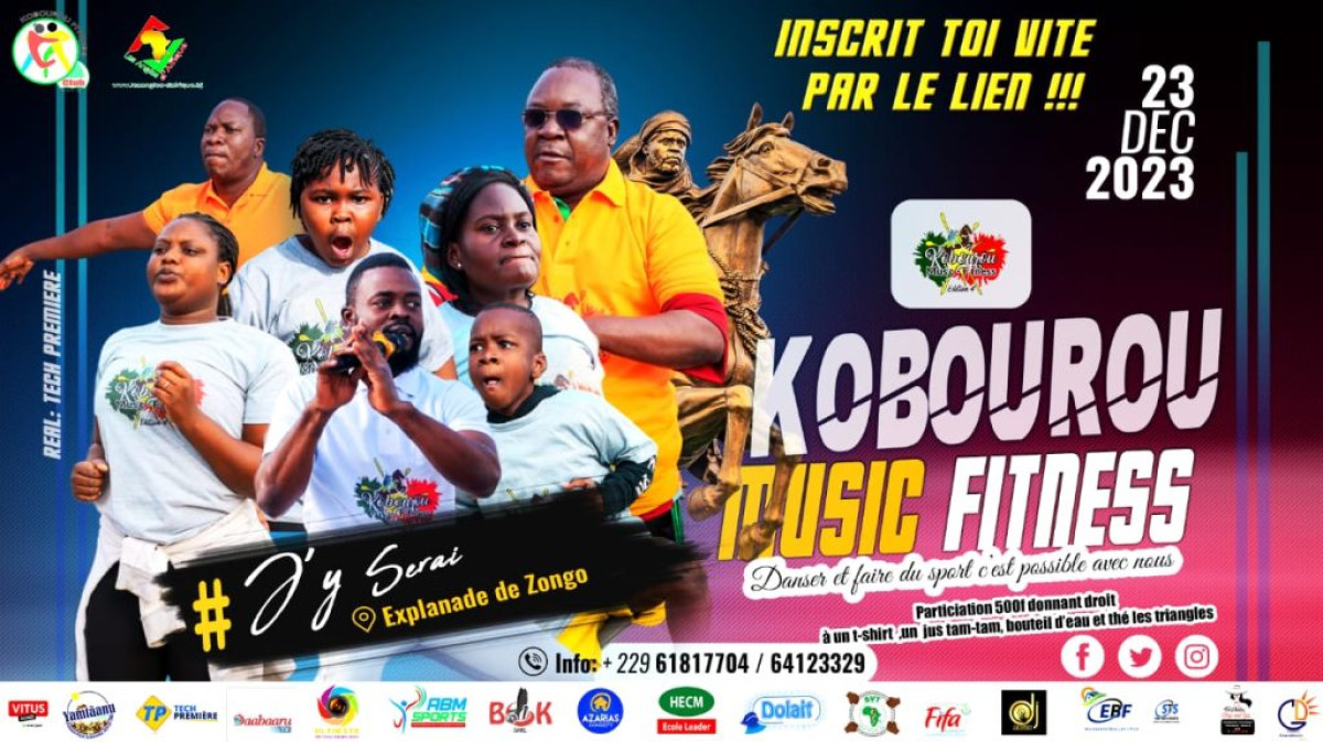MUSIQUE ET SPORT : Kobourou music fitness, c&rsquo;est le 23 décembre à Parakou