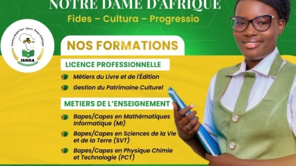INSTITUT SUPÉRIEUR NOTRE DAME D&rsquo;AFRIQUE DU BÉNIN :  L&rsquo;Université qu&rsquo;il vous faut pour des formations de qualité  