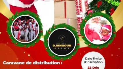 4E EDITION DU CORTEGE  DE PERE NOEL A PARAKOU : L’Institut Djangoun Décor célèbre les enfants le 25 décembre prochain