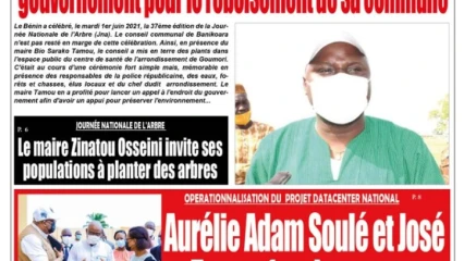 Parution du mercredi 02 juin 2021