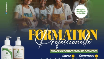 Formation sur la fabrication des produits cosmétiques: Devenez experts avec Belle Africaine et le Fda