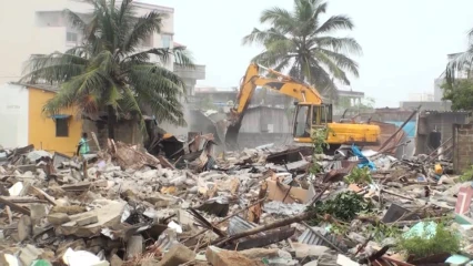 AMÉNAGEMENT DE LA ROUTE DES PÊCHES :  L&rsquo;opération de libération de l&rsquo;espace public effective