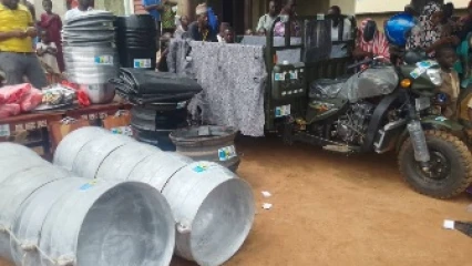 A Guéné dans la commune de Malanville: le Msec appuie l’Atda-Vn à travers les femmes transformatrices d’arachide en équipements