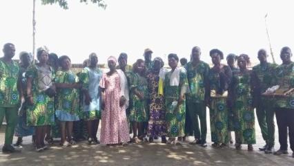 PARAKOU/GRÂCE À L&rsquo;APPUI DU CENTRE CULTUREL OKOUABO : Les apprentis couturiers d&rsquo;Albarika démontrent leur savoir-faire