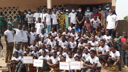 FOOTBALL AU BÉNIN : L’Académie Hooli voit le jour à Parakou  . Une initiative de l’international Rachid Rouga