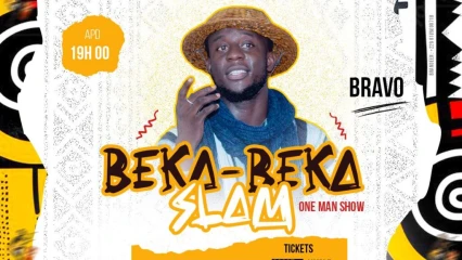 One man show « Beka-Beka Slam»: Bravo vous promet du feu à l&rsquo;institut français de Parakou demain Samedi 