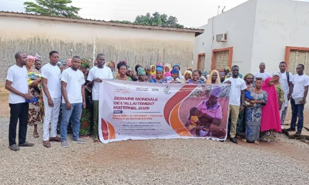 Parakou/Importance de l'allaitement maternel: la Fondation Hubi & Vinciane multiplie des actions de sensibilisation