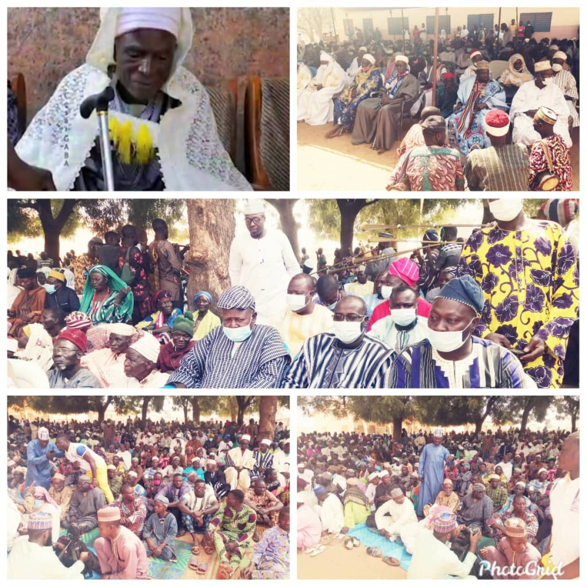 APRES LE DECES DU ROI DE PEHUNCO : Un dernier hommage rendu à sa majesté Sinagonrigui