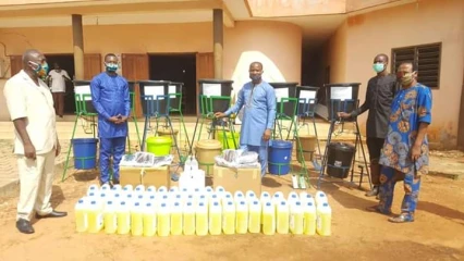 BENIN/CORONAVIRUS : La Fondation Claudine Talon renforce Bopa dans la lutte