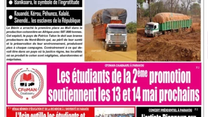 UNE DU JEUDI 20 AVRIL 2023