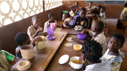 MISE EN ŒUVRE DES CANTINES SCOLAIRES DANS LE BORGOU, Le gouvernement et le Pam font des heureux au quotidien