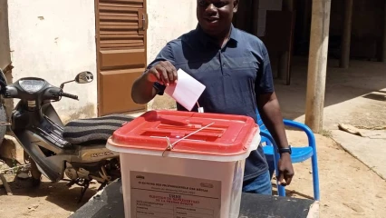 PARAKOU/ÉLECTIONS DES REPRÉSENTANTS DES PROFESSIONNELS DES MÉDIAS À LA HAAC : Les impressions du Président de l&rsquo;Unamel-Bénin Barnabas Orou Kouman après son vote