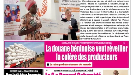 UNE DU MARDI 9 MAI 2023