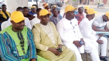 PARAKOU/GRÂCE AU LEADERSHIP DE OUSMANE TRAORÉ : Deux mouvements de jeunes adhèrent au parti Up  • « Parakou est désormais Union Progressiste », dixit Ousmane Traoré