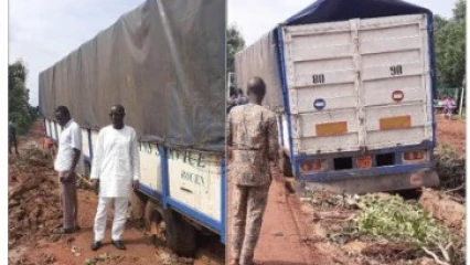 DEGRADATION DE LA ROUTE DJOUGOU-PEHUNCO : Les larmes aux yeux, le Maire Koto impuissant, constate et appelle Talon