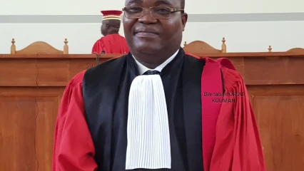 NOMMÉ PRÉSIDENT DE LA COUR D&rsquo;APPEL DE PARAKOUÉ: Édouard Ignace Gangny installé