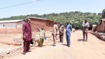 DEVELOPPEMENT LOCAL A KOUANDE : Le maire Didier Kouandé-Sounon déclenche le suivi des chantiers