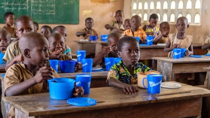CANTINES SCOLAIRES DANS LES ÉCOLES PRIMAIRES PUBLIQUES DU BÉNIN  : Un taux de couverture de 75% au plan national