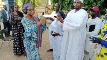 SOUS LE LEADERSHIP DE LA MINISTRE AURELIE ADAM SOULÉ : Plusieurs jeunes du Rot Nikki adhèrent au Br