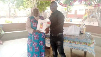 ORPHELINAT SAINTE THERESE DE L&rsquo;ENFANT JESUS DE TCHATCHOU : Le groupe de presse Daabaaru fait don de vivres