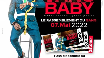 EN CONCERT À LA PLAGE FIDJROSSÈ DE COTONOU CE JOUR : Vano Baby promet un show inédit