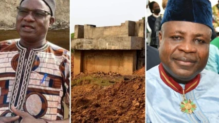 L&rsquo;HE ALASSANE SABI KARIM A PROPOS DU NON ACHÈVEMENT DES TRAVAUX DU PONT DE KANKOU : « Les députés soit disant de la rupture ont toujours utilisé ce pont là pour tromper nos populations…»